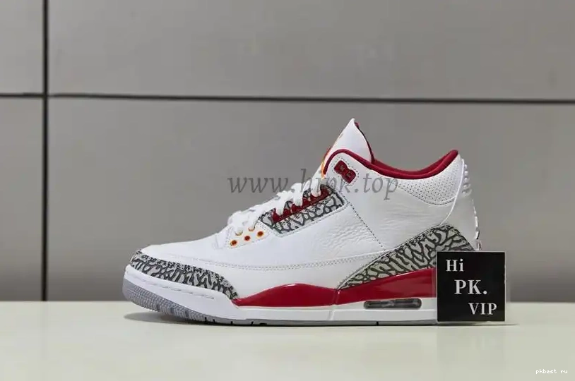 God Cardinal retro to air materials Pk ready 3 jordan ship Red retail 0527